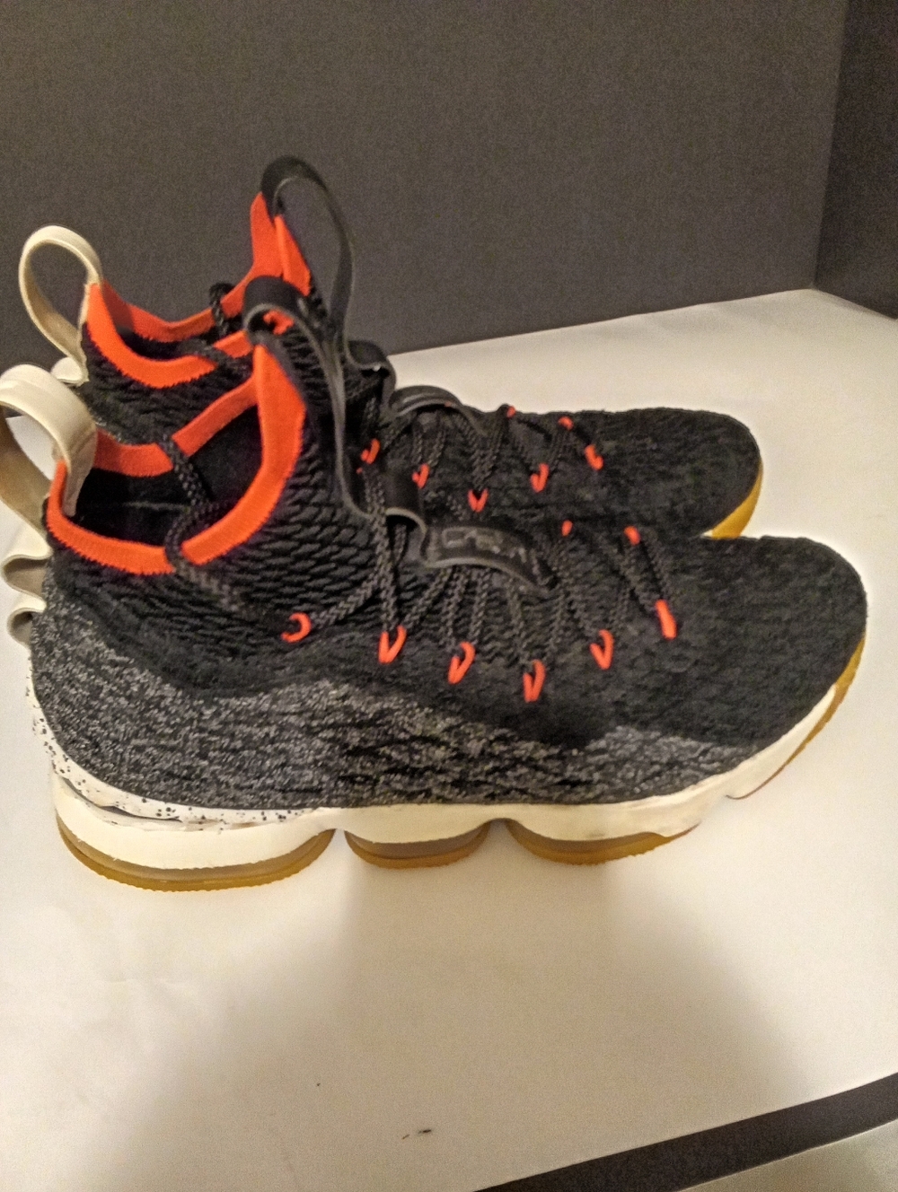 Nike Labron 15 Bright Crimson Men's Size 10